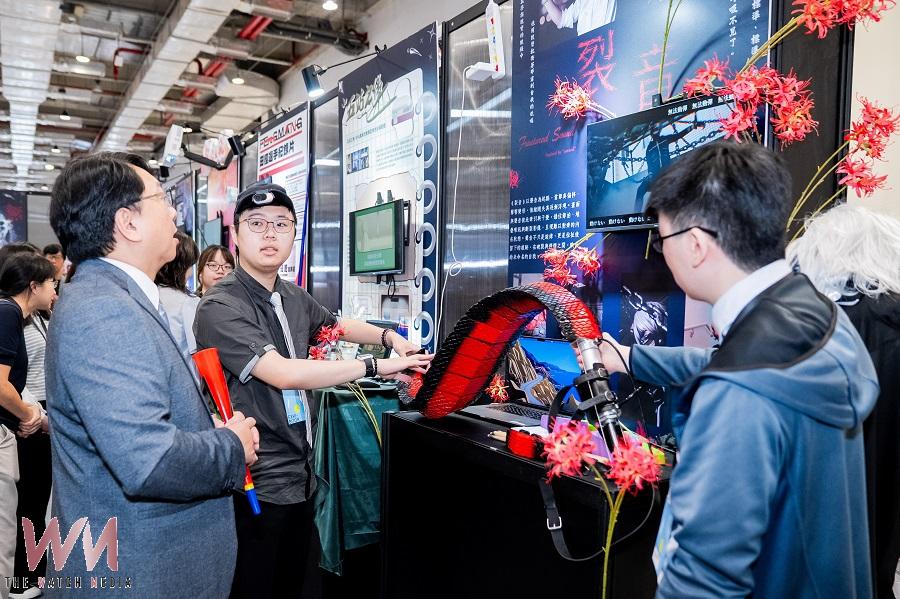 明新科大新一代設計展超吸睛 遊戲、VR與原創IP展現跨域創作力 - https://www.watchmedia01.com