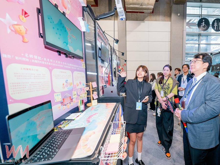 明新科大新一代設計展超吸睛 遊戲、VR與原創IP展現跨域創作力 - https://www.watchmedia01.com
