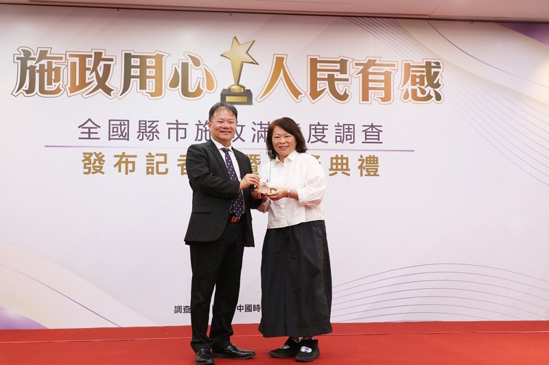 施政滿意度、獎項含金量非六都第一 嘉義市長黃敏惠盼中央聽見市民心聲 補上高鐵聯外軌道關鍵拼圖