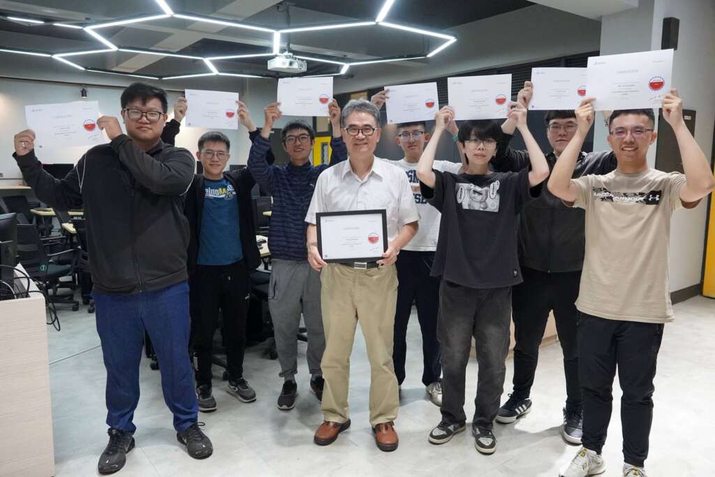 ▲大葉大學機械系此次有13位學生通過SolidWorks認證。(圖/記者林明佑翻攝)