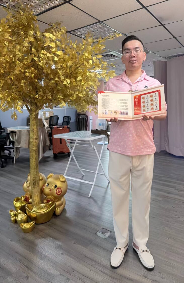 陳沅昌總裁長期關注健康科技,造福許多民眾。(圖/業者 提供)