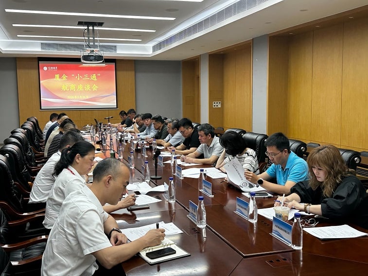 ▲金門縣府率小三通船東赴廈門、泉州交流。