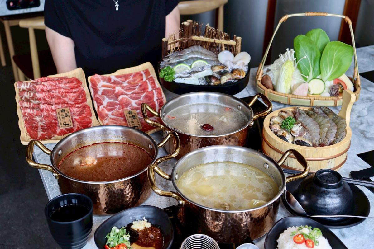 約壹鍋嚴選肉盤與新鮮海鮮，涮煮後口感柔嫩不厚重，適合搭配大骨火鍋湯底慢慢享用（圖/Medick Marketing Ltd.提供）