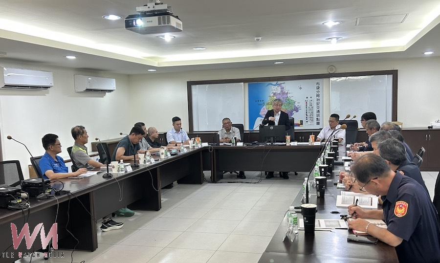 蔡宗熙檢察長到台電嘉義區處舉辦打擊妨害綠能產業發展會議,展現檢、警、調、廉、行政機關及民間業者共同守護綠能產業健全發展之決心。(圖/嘉義地檢署提供)