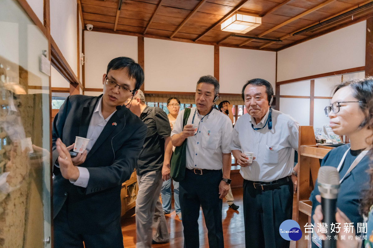 訪團參訪「桃園77藝文町」。<br /><br /> <br /><br />