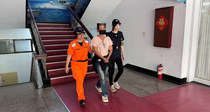 通緝犯欲搭乘澎湖輪 遭海巡嚴查緝捕歸案