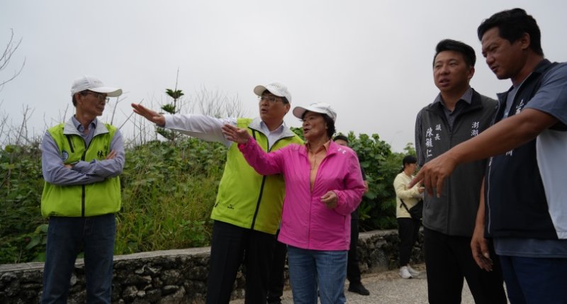 許月里赴西嶼考察地方建設 林皆興:積極協調改善地方需求