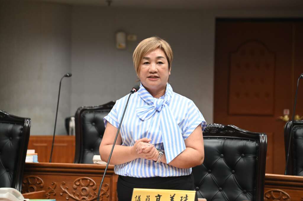∆議員高美珠呼籲台東縣府應正視部落人口外流、就業困難、語言流失與文化傳承等迫切問題。(圖/台東縣議會提供)