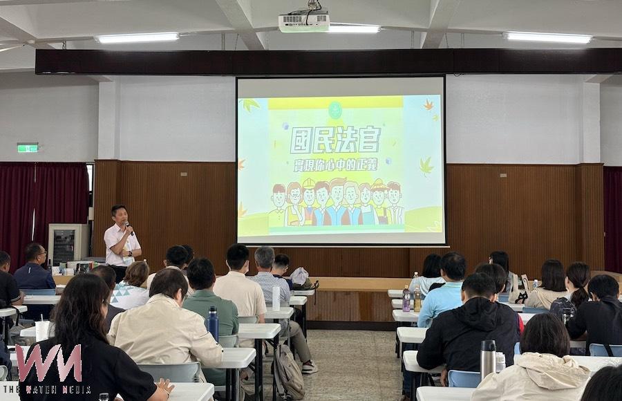 台水五區強化廉能法治誠信領航　邀卓進仕院長傳遞廉潔理念
