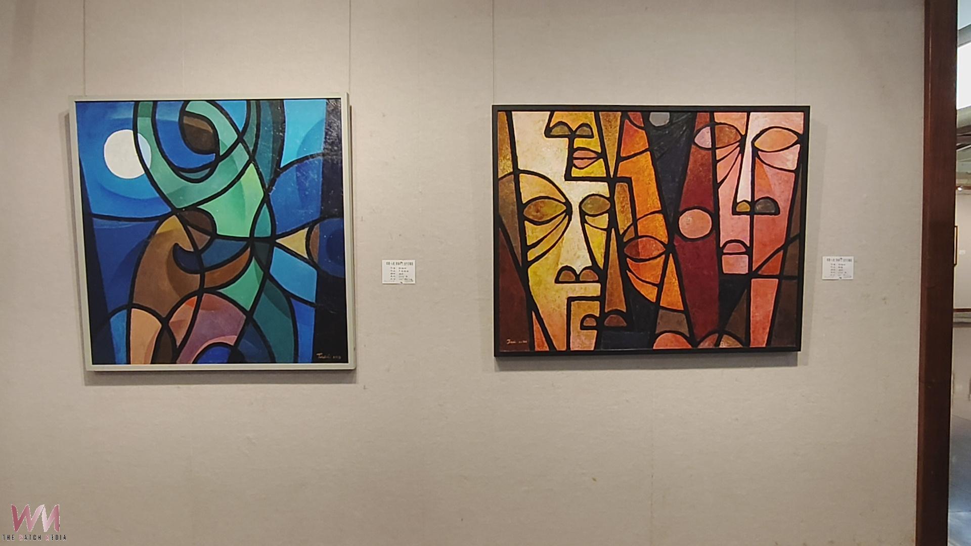 （有影片）／從水墨到油彩　郭煥材「眼觀心境」回顧展彰化登場 - https://www.watchmedia01.com
