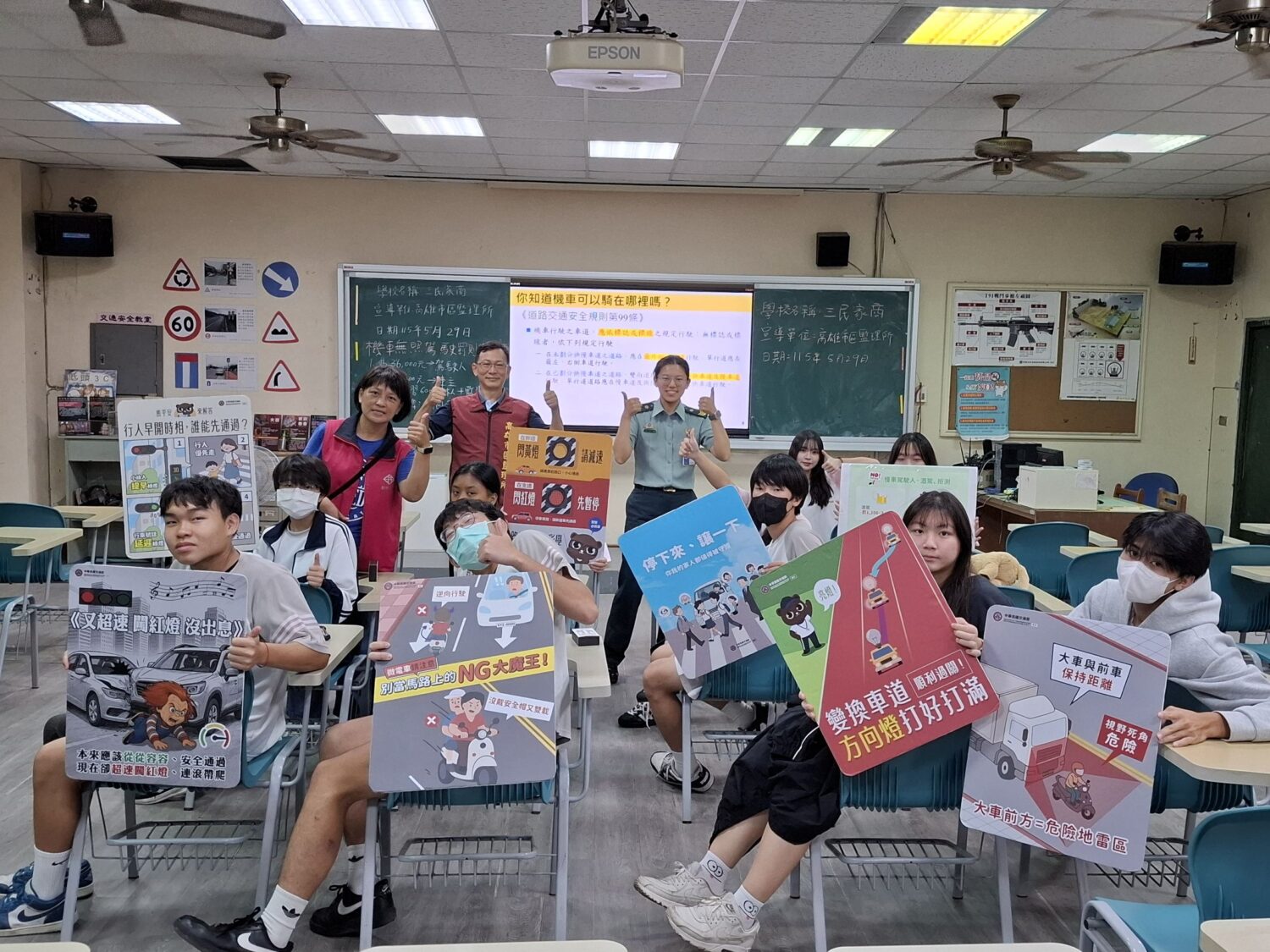無照駕駛風險高　高雄市區監理所深入校園宣導