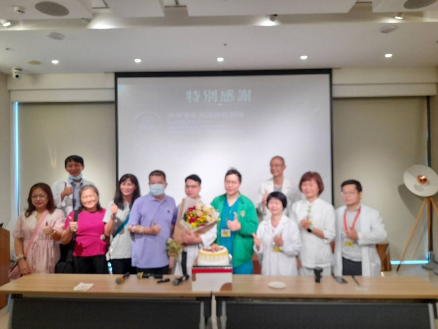 59歲重症肌無力男歷經鬼門關 秀傳團隊助他重獲新生