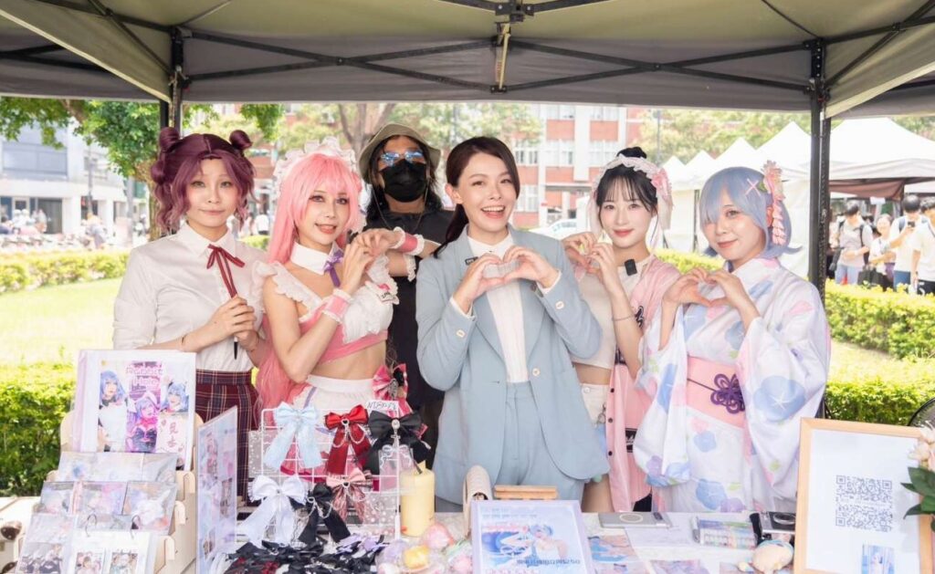 竹市第3屆「漫人祭」熱鬧開幕!高虹安:城市化身跨次元舞台 展現動漫強大創意能量 30 11505301
