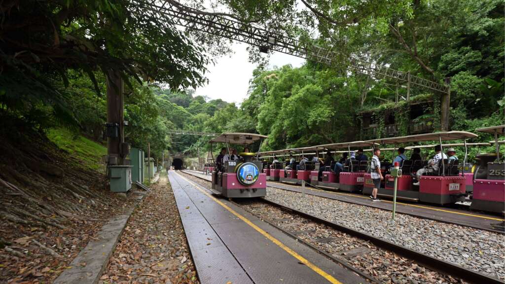 ▲舊山線鐵道自行車(Rail bike)。