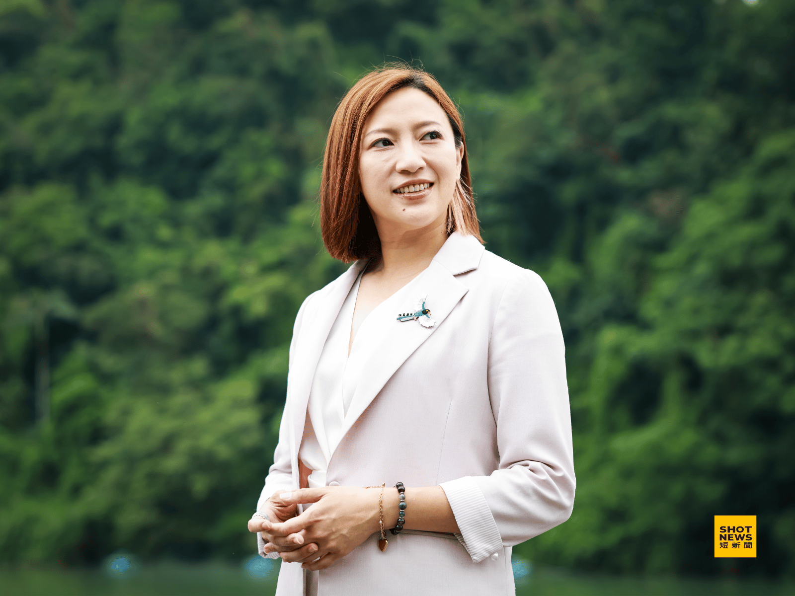 從金獎記者到新北市議員,陳乃瑜帶著「改變社會」的初心轉戰政壇,持續為下一代的未來發聲。(劉祐龍攝影)
