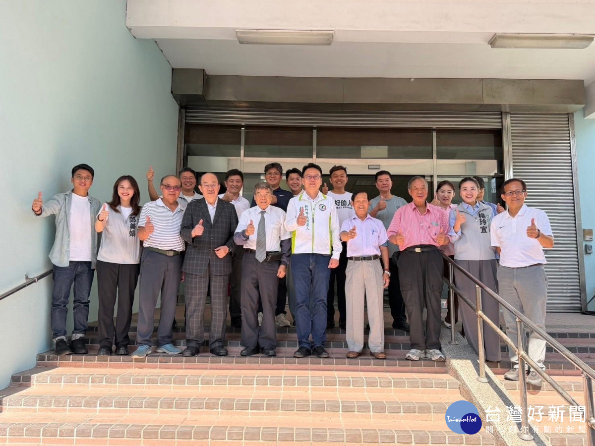 莊競程對於基層勞工的心聲與權益特別在意，專程前往「新竹市總工會」請益。