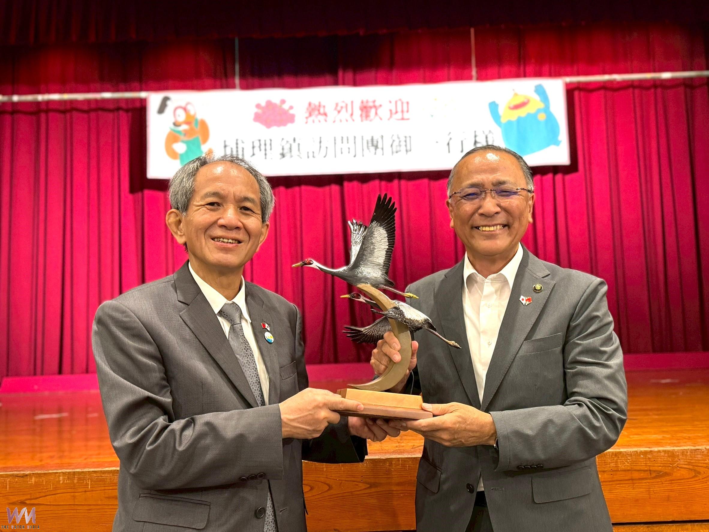 埔里鎮與日本出水市締結姊妹市九週年~捐贈麒麟花見證友誼長存 - https://www.watchmedia01.com
