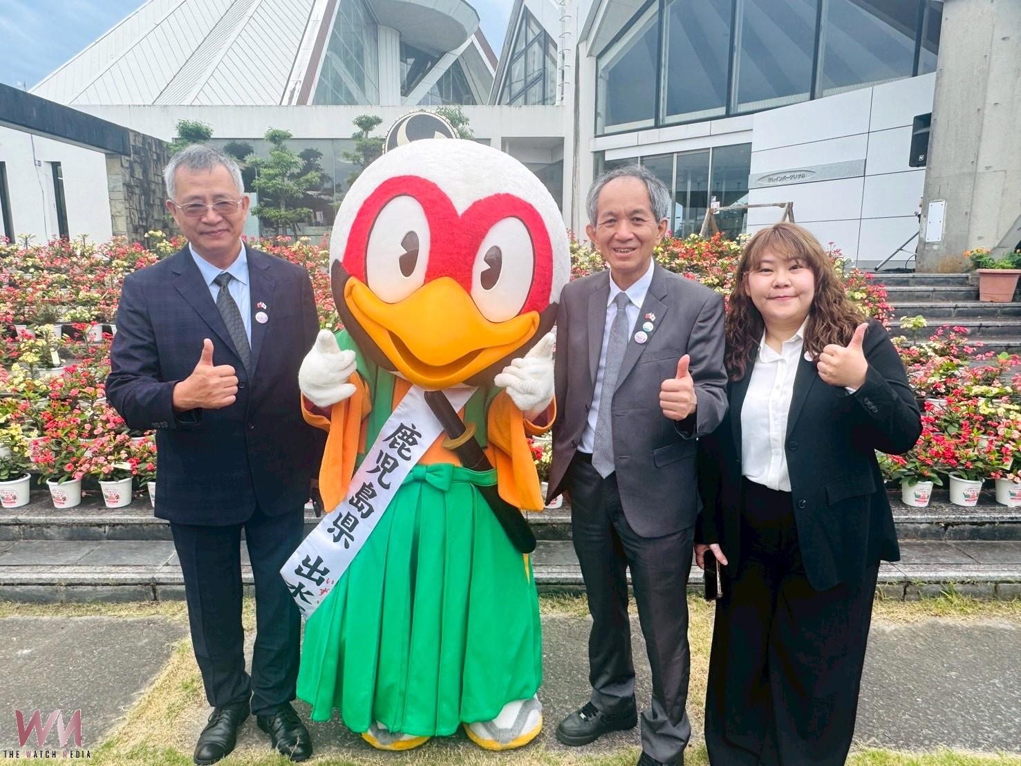 埔里鎮與日本出水市締結姊妹市九週年~捐贈麒麟花見證友誼長存 - https://www.watchmedia01.com