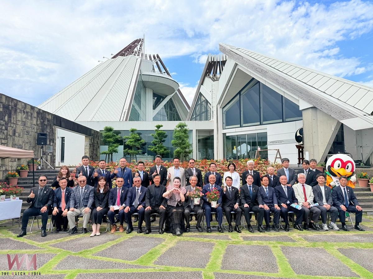 埔里鎮與日本出水市締結姊妹市九週年~捐贈麒麟花見證友誼長存 - https://www.watchmedia01.com
