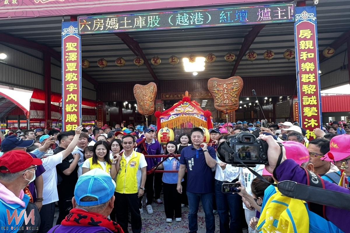 雲林六房媽過爐盛況如昔 媽祖搬家上萬信眾隨行 - https://www.watchmedia01.com