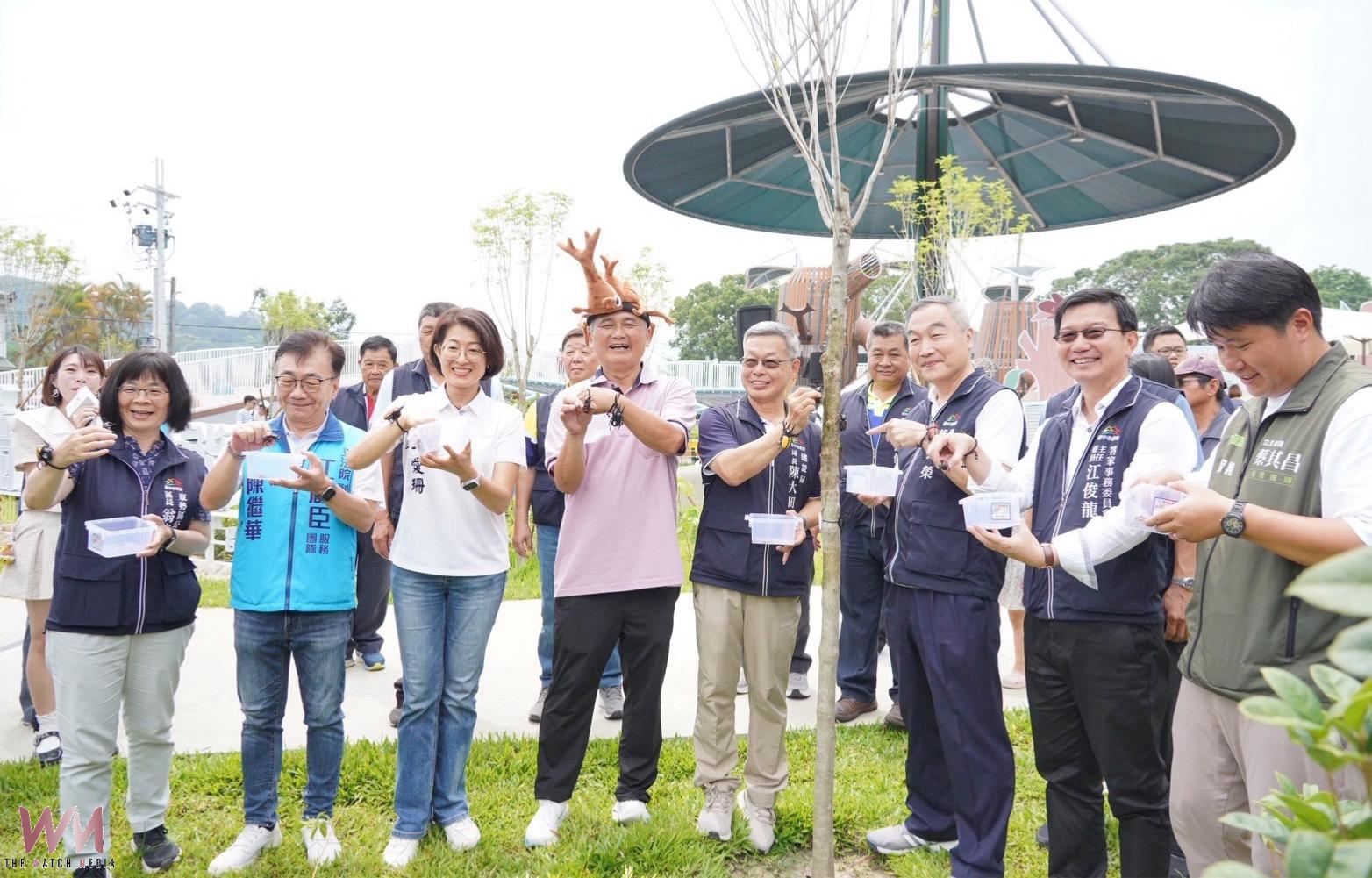 東勢獨角仙公園迎新住戶 中市跨局處引進100隻獨角仙打造「活」的生態公園 - https://www.watchmedia01.com