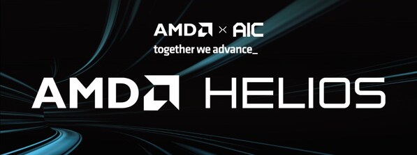 AMD百億美元布局台灣AI生態系，AIC於COMPUTEX展示Helios機架平台