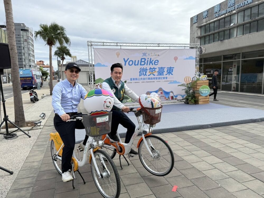 黃治維爭取YouBike騎乘優惠　要求台東縣府速擬優惠機制 217