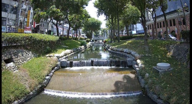 ▲市府表示持續透過河川治理、水質改善及景觀維護工作，打造兼具防洪安全、生態保育與市民休憩功能的城市水岸空間。