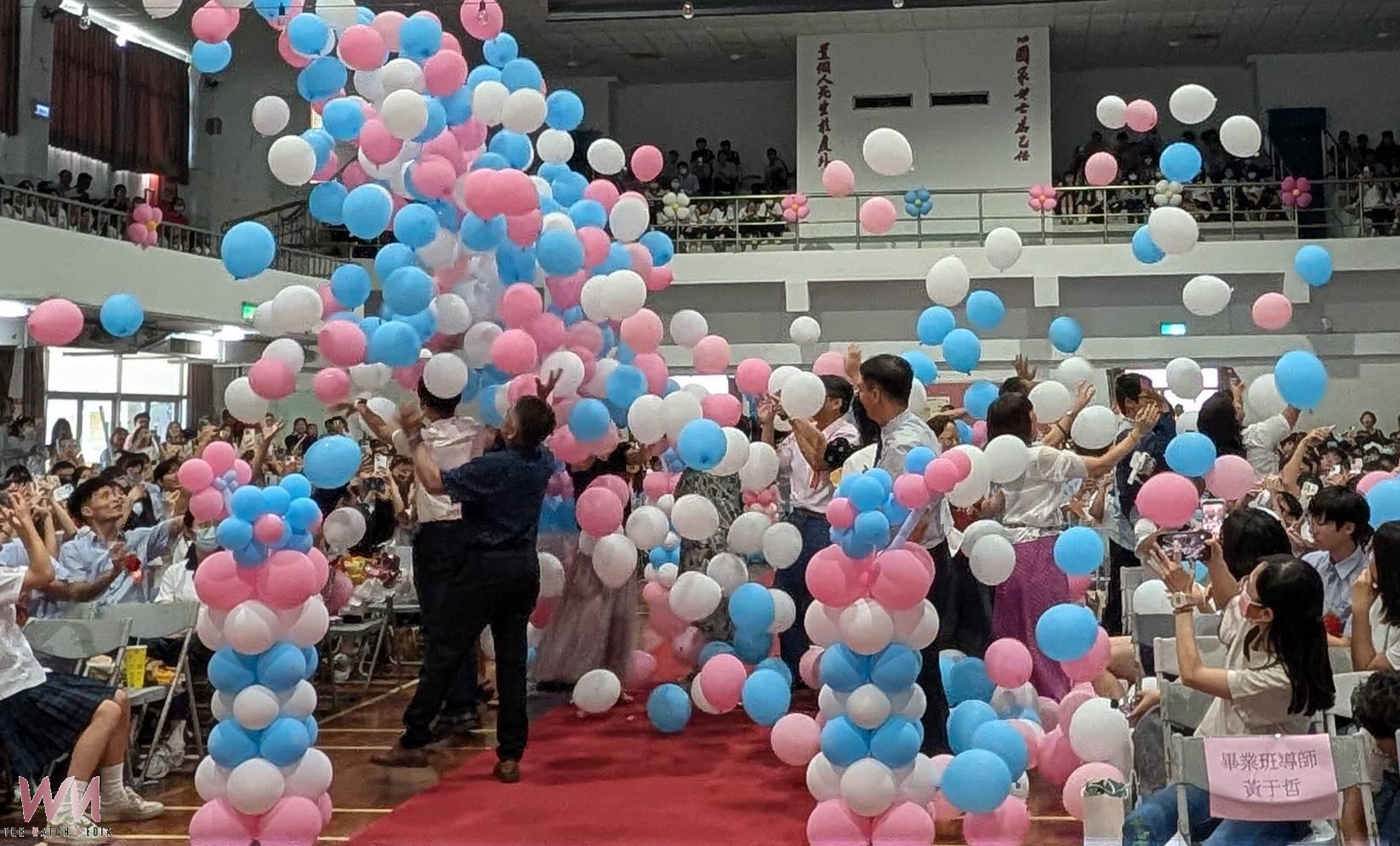 土庫商工第57屆畢業典禮溫馨登場 500顆氣球祝福學子展翅高飛 - https://www.watchmedia01.com
