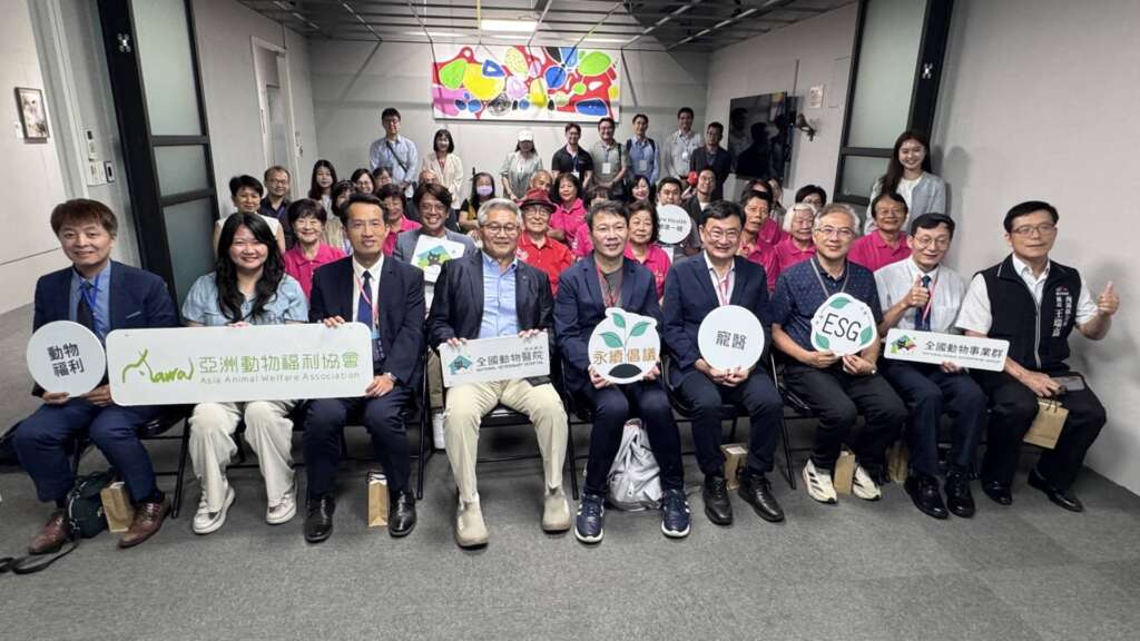 ▲全國動物事業群獲2026遠見ESG企業永續獎記者會大合照。（圖／記者林明佑攝）
