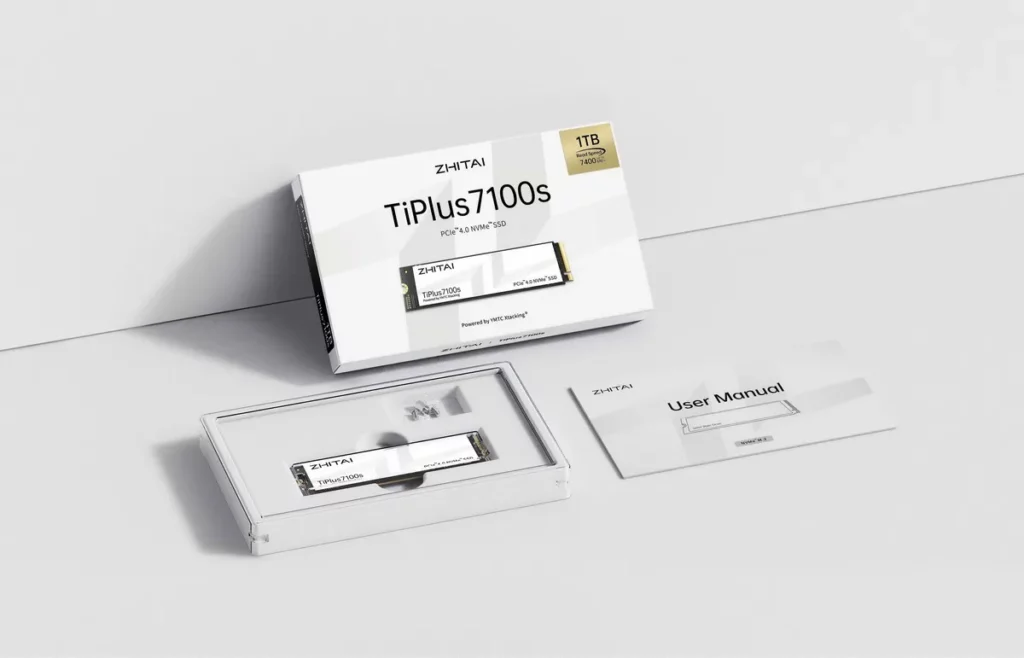TiPlus7100s是致態深耕PCIe 4.0市場的最新力作。（致態提供）