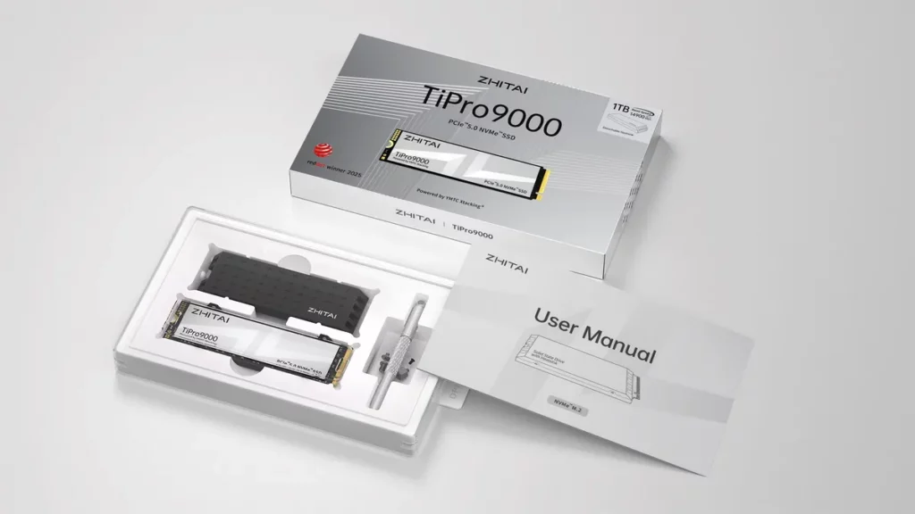 TiPro9000具備獨立DRAM設計搭配智慧SLC快取機制。（致態提供） 