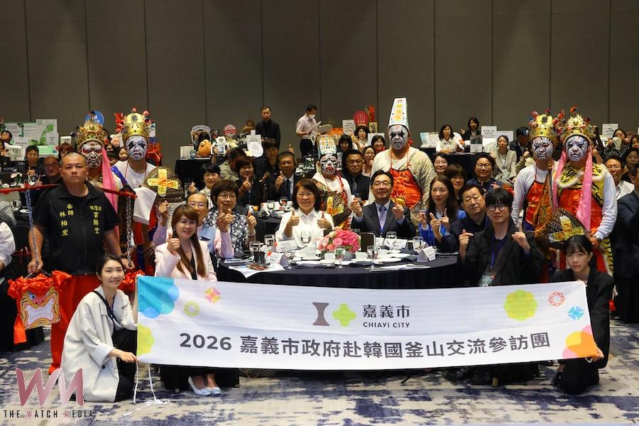 勇媽黃敏惠市長帶領「嘉義隊」到韓國拚國際觀光客來嘉旅遊,已吸引韓國旅遊業界高度關注。(圖/嘉義市政府提供)