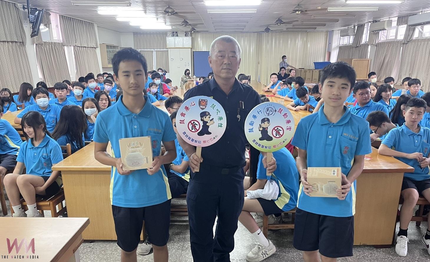 遠離車輛死角與貪腐誘惑 斗六警校園宣導獲熱烈回響 - https://www.watchmedia01.com
