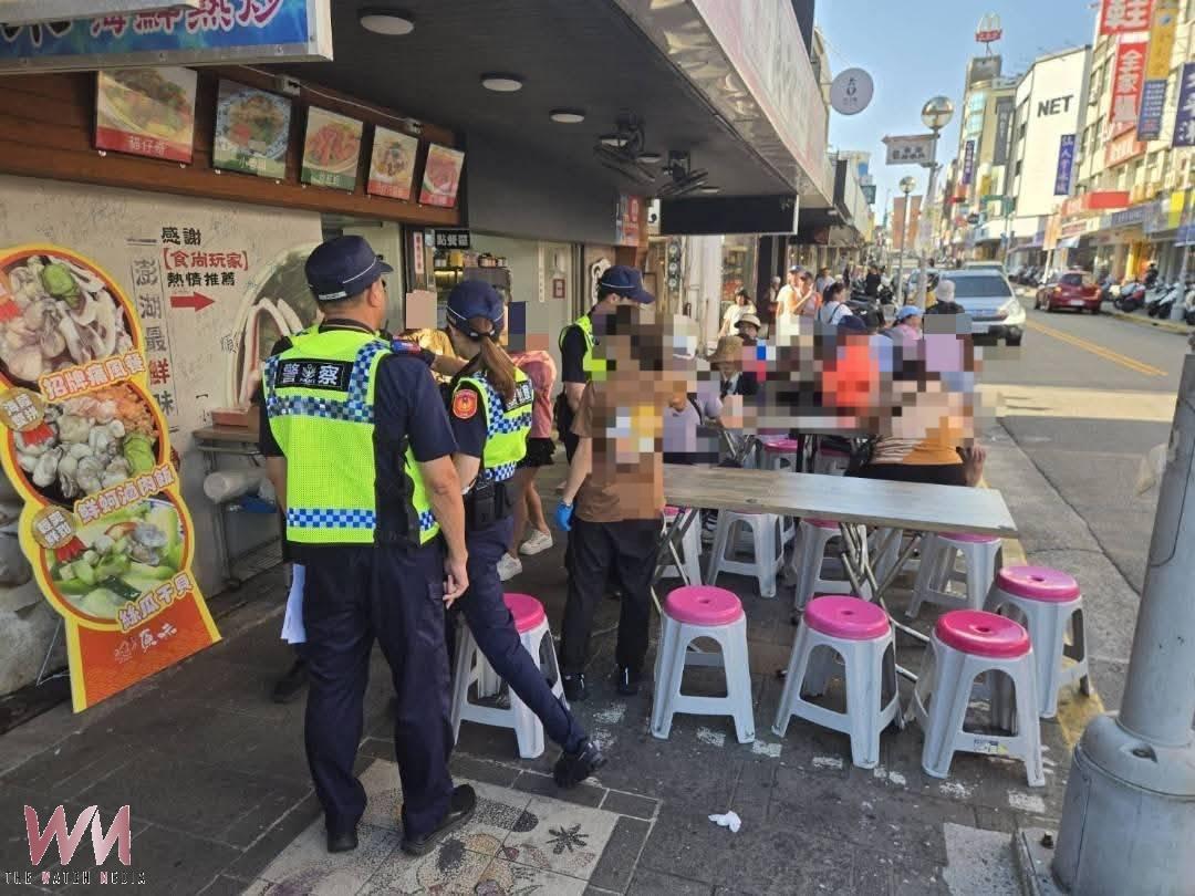 中正路商圈還路於行人！ 警方強化整頓維護行人通行安全