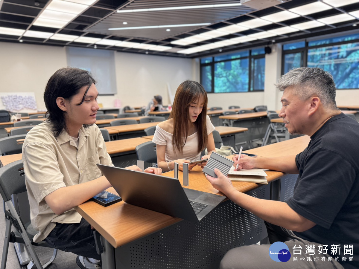 中原大學劉晨旭老師帶領學生透過討論、實作與驗證，逐步完善設計方案。