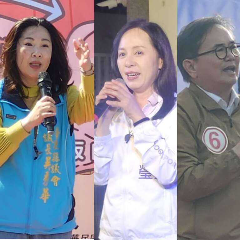 ∆根據最新民調，國民黨籍台東縣議長吳秀華在2026年底台東縣長選戰中支持度碾壓對手陳瑩。（圖／記者 陳志強 整理）