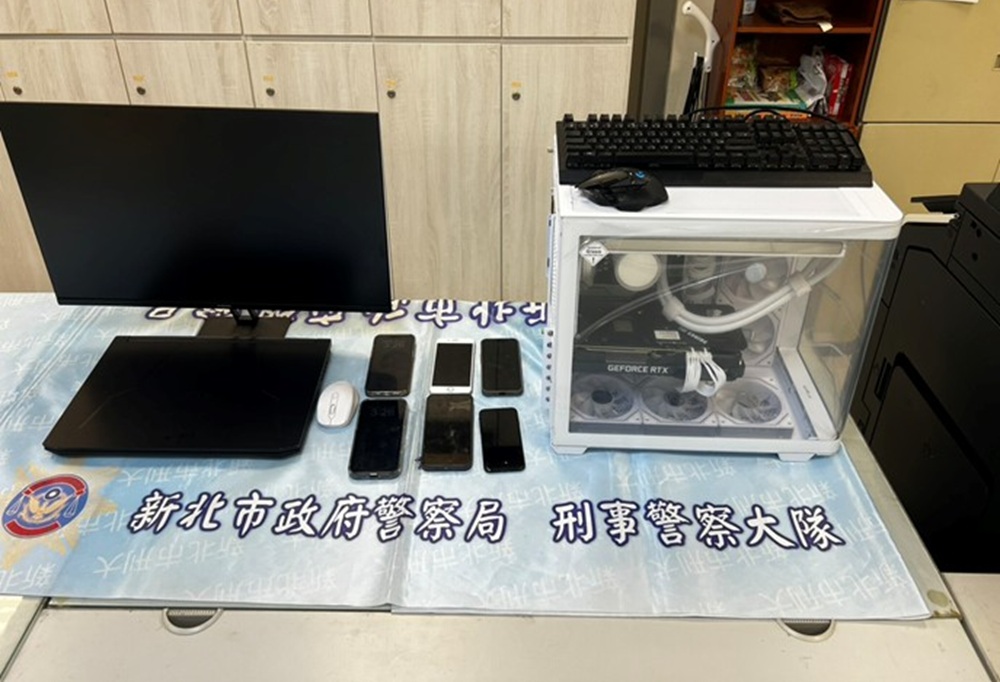 涉經營外籍女應召站 新北警溯源逮淫霄寶殿群組4主嫌 220 cnews204260603a03