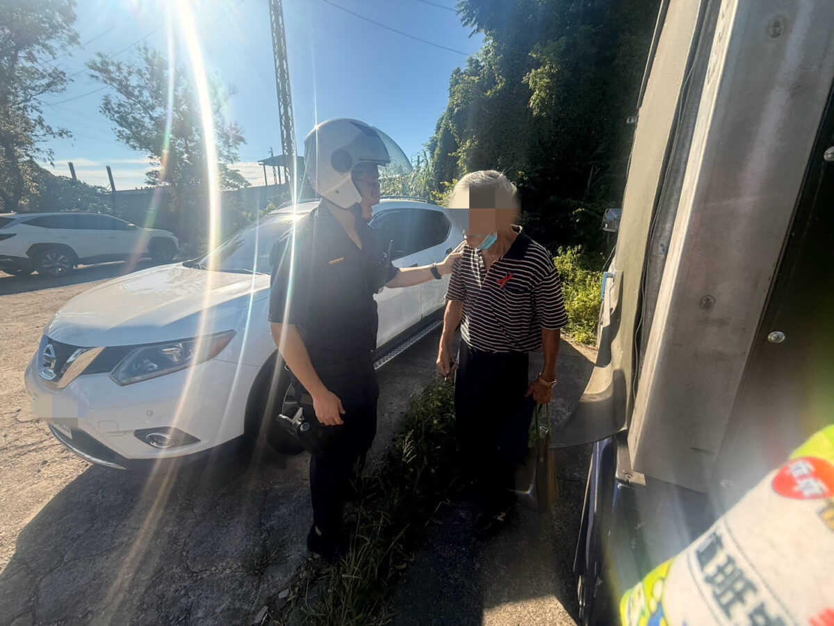 中壢翁送別亡兄忘車停哪 警暖心靠電眼找回他愛車 S 24109132 0