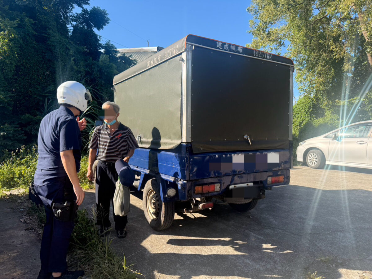 中壢翁送別亡兄忘車停哪 警暖心靠電眼找回他愛車 S 24109135 0