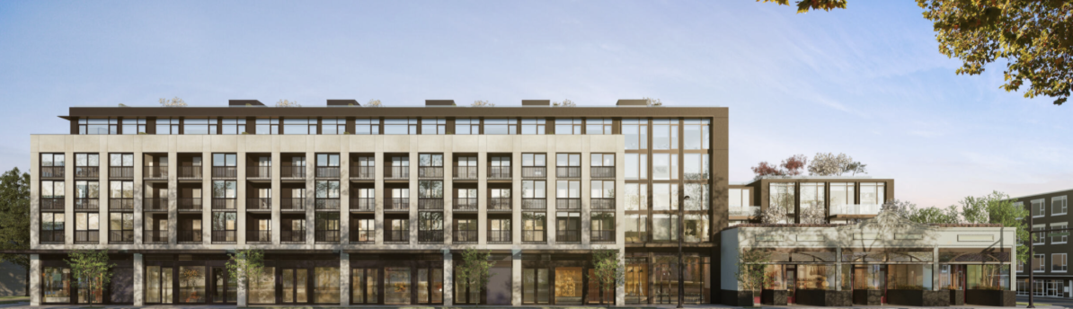 圖六|Gryphon House 坐落於 Kerrisdale 核心生活圈,鄰近 Arbutus Greenway 與 Kerrisdale Village 商圈,展現溫西少見的低密度居住條件。