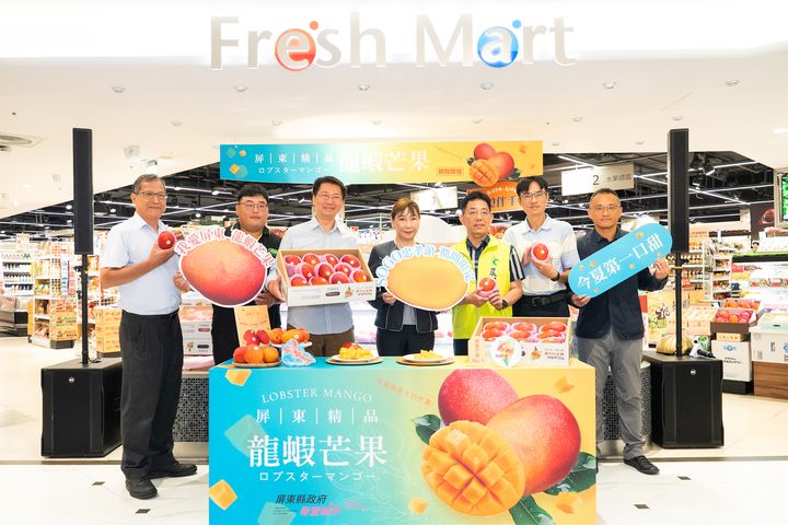 來自屏東的「龍蝦芒果」以設施栽培與循環農業 打造精品芒果新價值