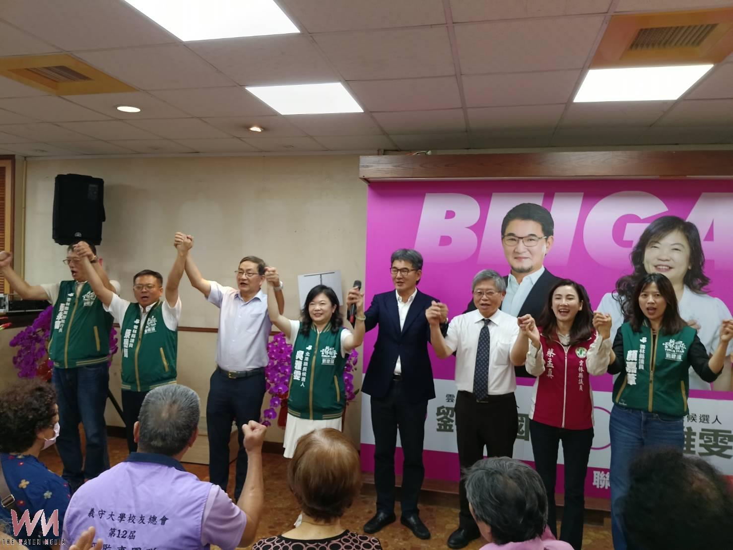 劉建國、吳雅雯、蔡岳儒北港聯合競選總部熱鬧揭牌 攜手打造北港成為「科技綠洲」 - https://www.watchmedia01.com