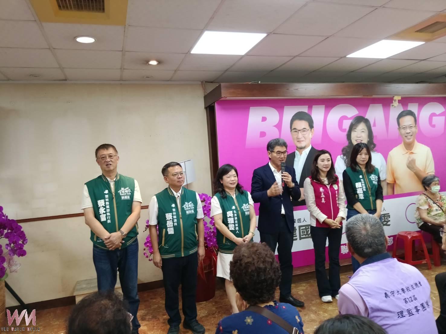劉建國、吳雅雯、蔡岳儒北港聯合競選總部熱鬧揭牌 攜手打造北港成為「科技綠洲」 - https://www.watchmedia01.com