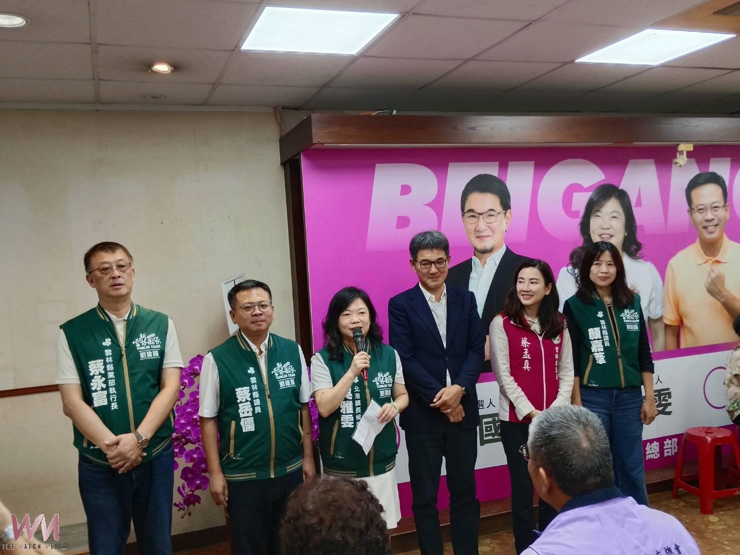 劉建國、吳雅雯、蔡岳儒北港聯合競選總部熱鬧揭牌 攜手打造北港成為「科技綠洲」 - https://www.watchmedia01.com