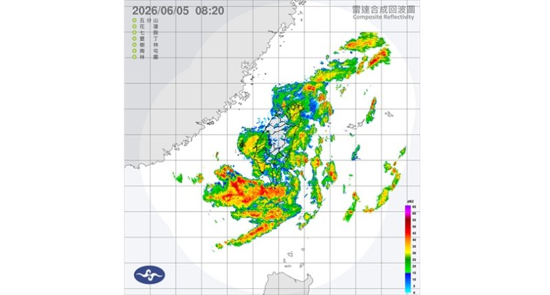 低壓雨彈來襲！各地有雨 午後2區域防豪雨
