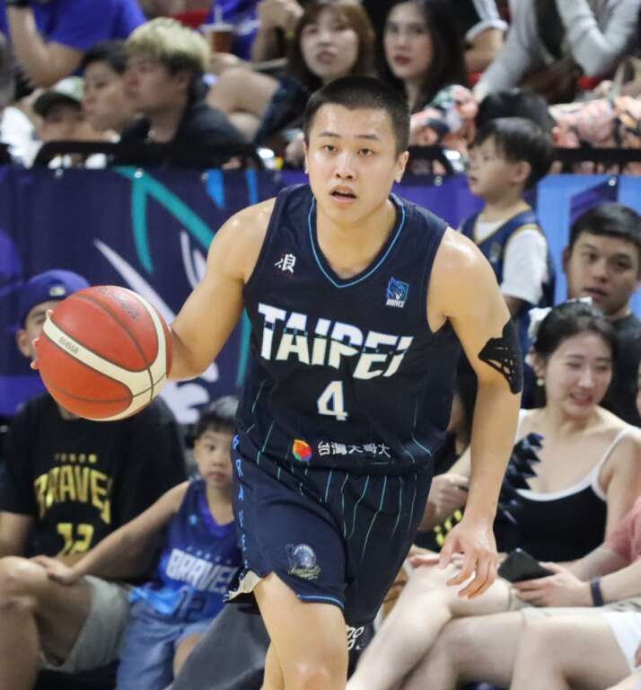 勇士隊陳又瑋表現出色。 (魏冠中攝影)