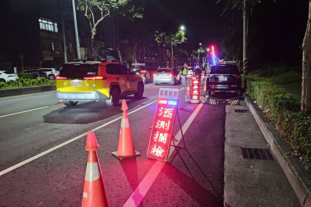 預防性羈押新制上路 台中大甲警10天攔毒駕6件酒駕28件 228 CNEWS204260605a09