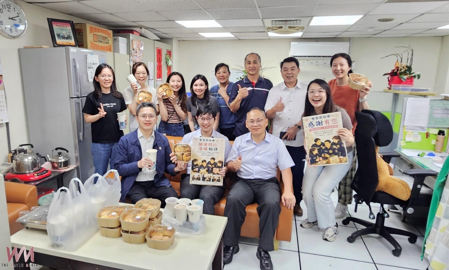 向治安英雄致敬 台中刑大慶祝警察節暖心慰問 - https://www.watchmedia01.com