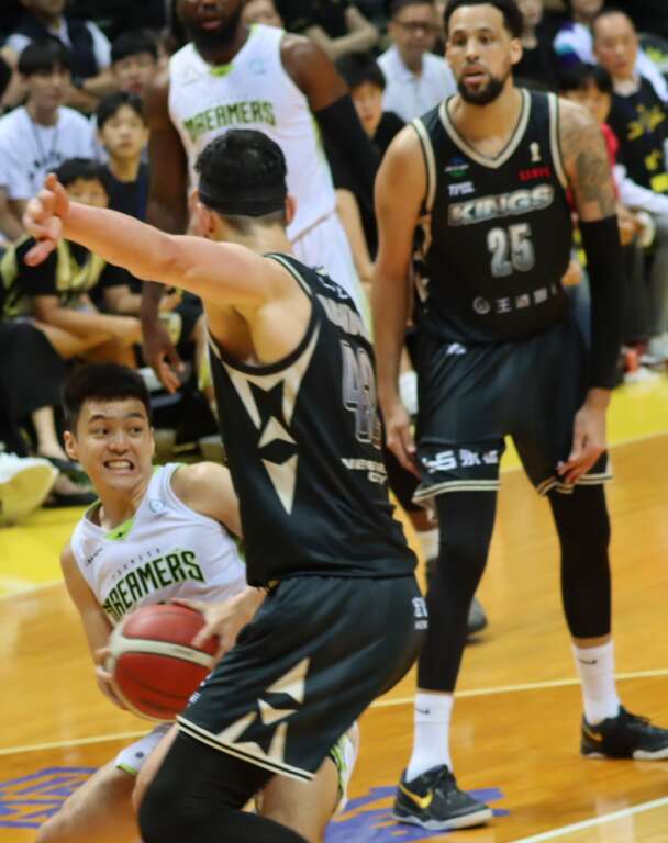 阿吉在總冠軍賽表現極為重要。 (魏冠中攝影)